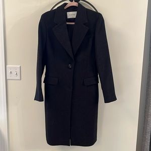 Babaton Black Pea Coat